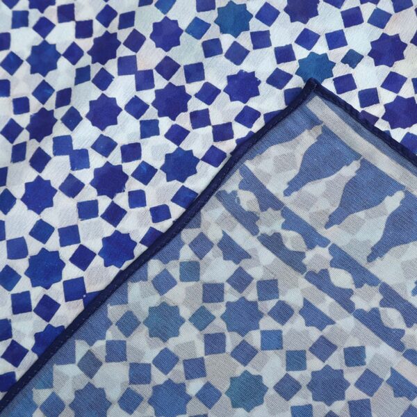 Pañuelo Zukhruf, Poly Satin, 180 x 65 cm