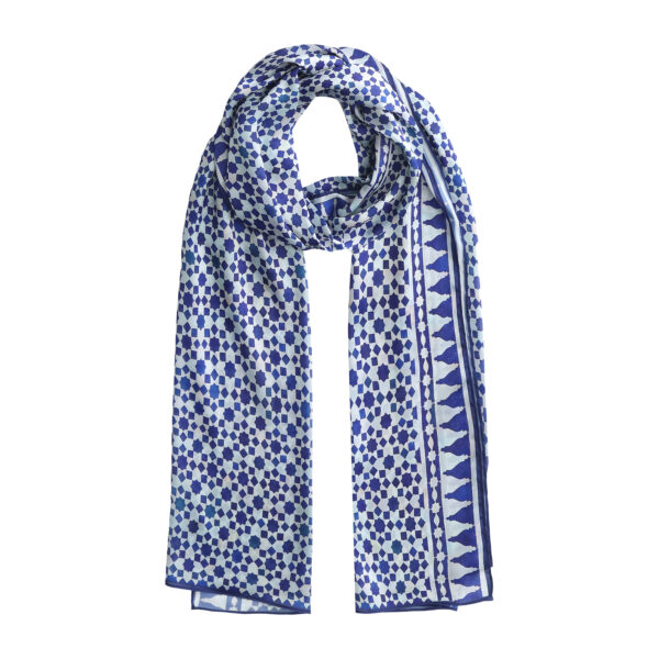 Pañuelo Zukhruf, Poly Satin, 180 x 65 cm