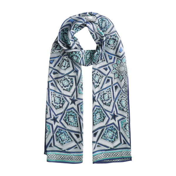 Pañuelo Taraz, Poly Satin, 180 x 65 cm