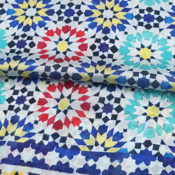 Pañuelo Mithal, Poly Satin, 180 x 65 cm