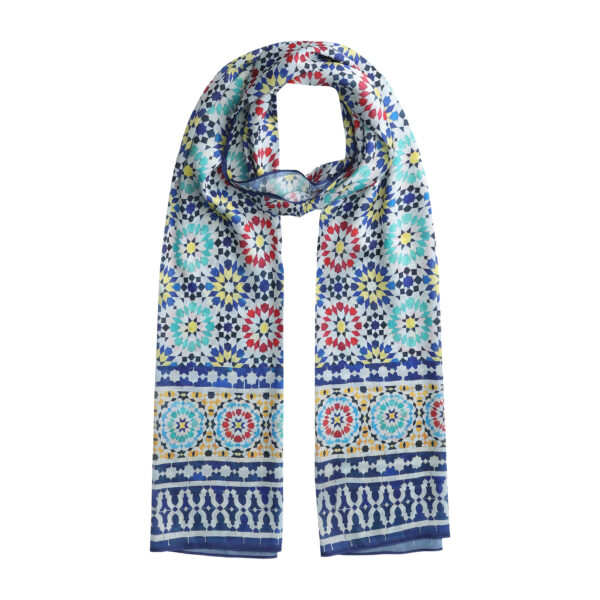 Pañuelo Mithal, Poly Satin, 180 x 65 cm