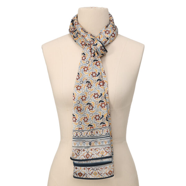 Pañuelo Manzar, Poly Satin, 180 x 65 cm