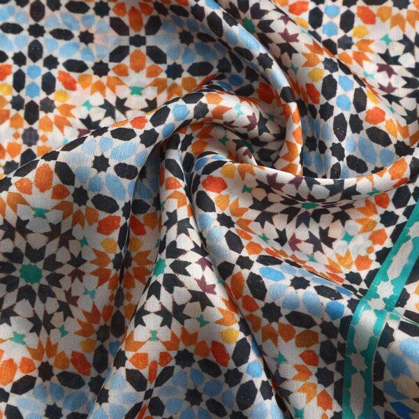 Pañuelo Wasl, Poly Satin, 180 x 65 cm