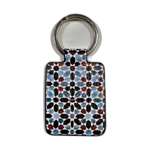 Pack 5 llaveros piel estampados