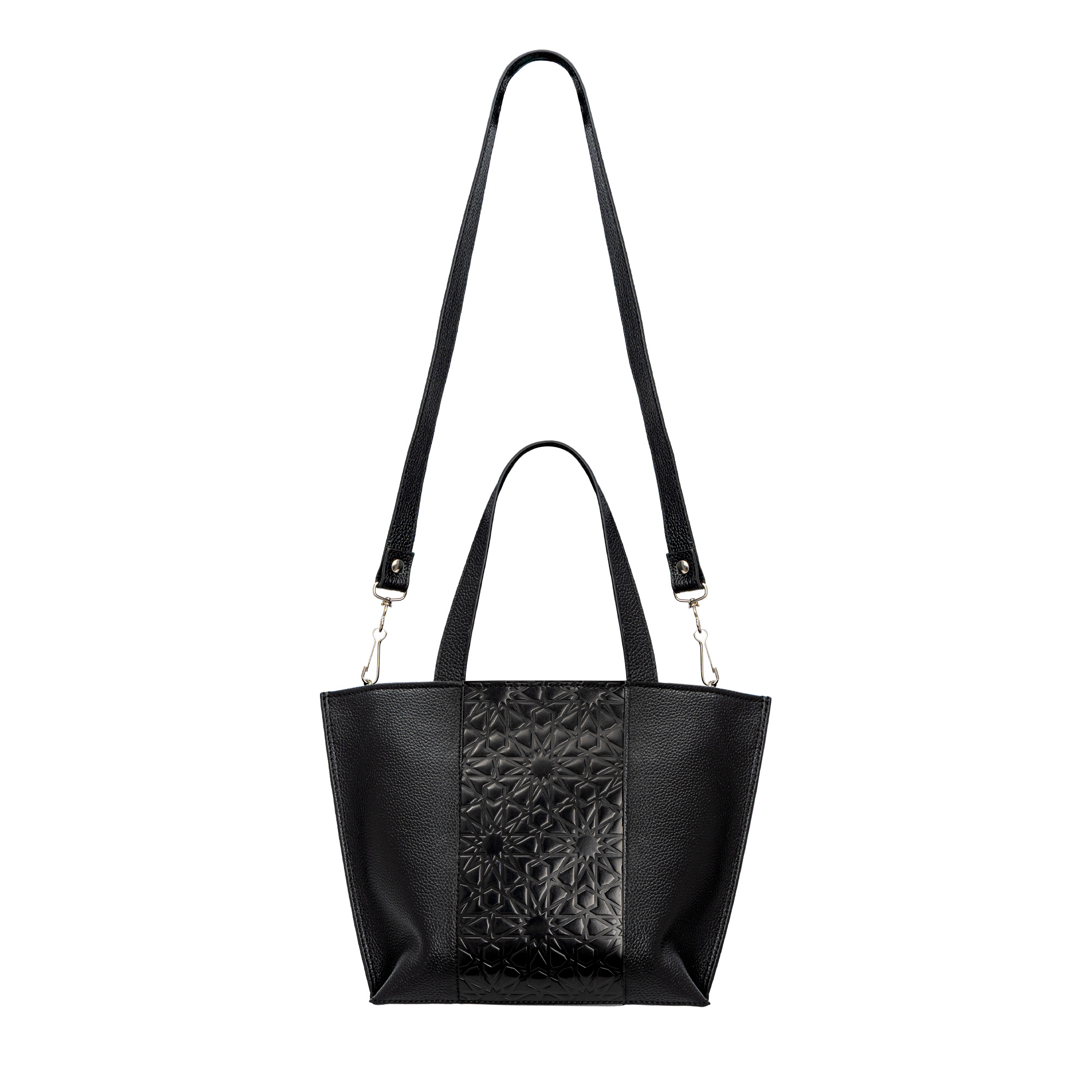 Bolso AR Peq Mosaicos Negro