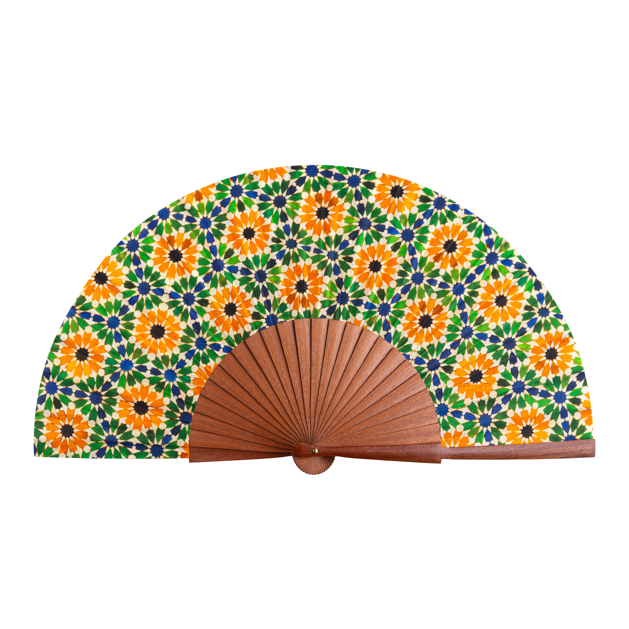 Nur Silk Hand Fan