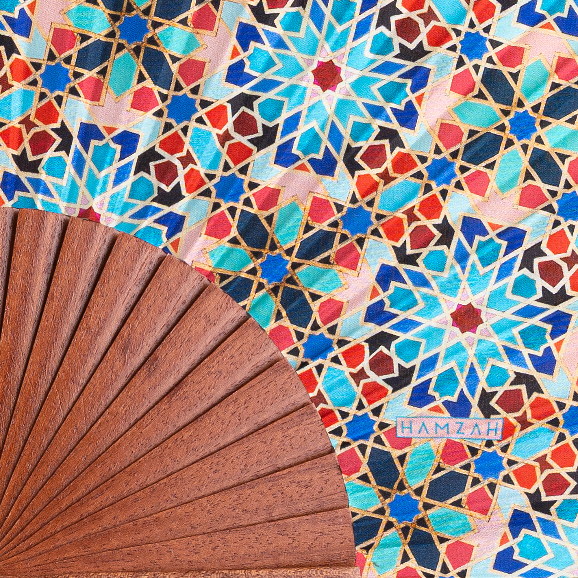 Silk Hand Fan Mamunia