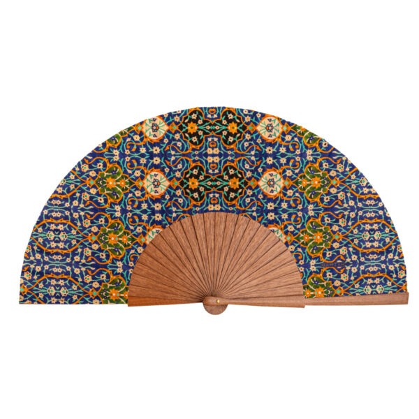 Abanico de Seda Itr 2 23 cm