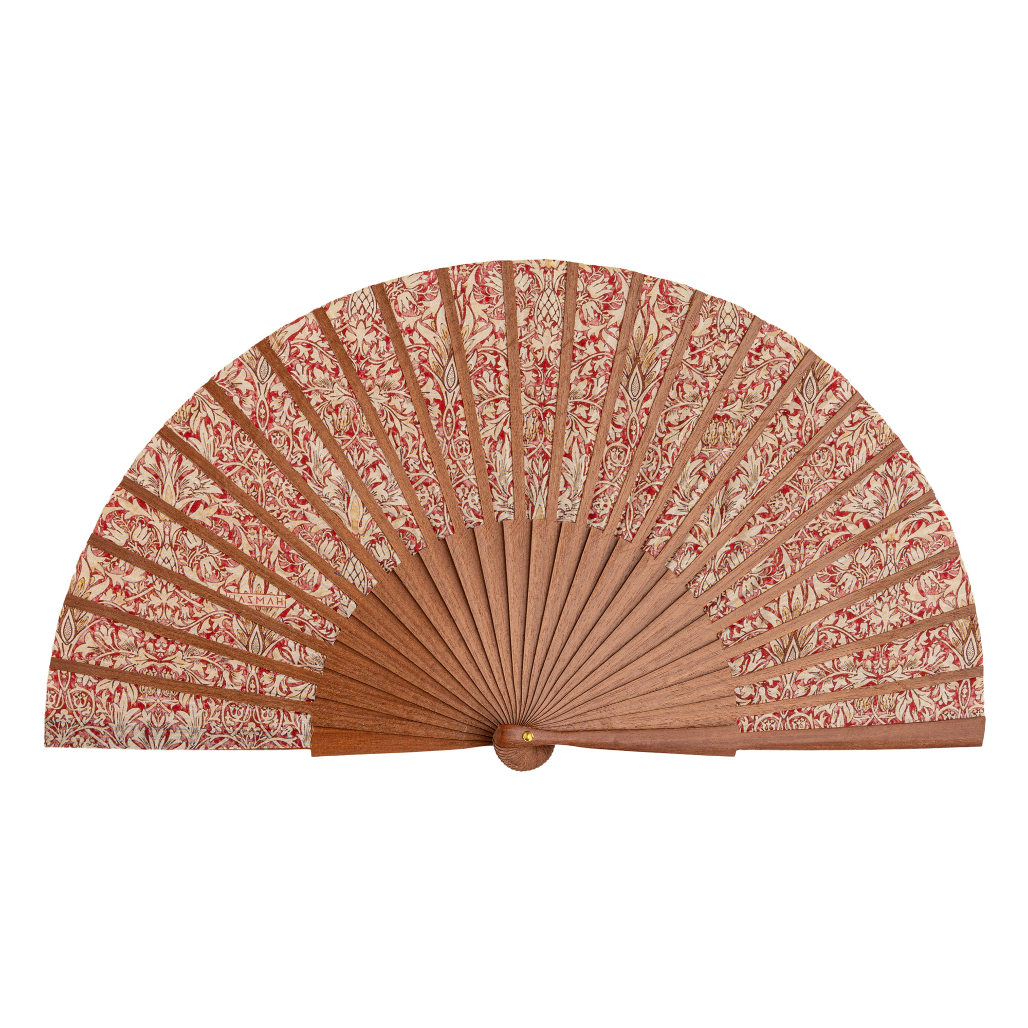 Abanico de Seda Renacentista 23 cm