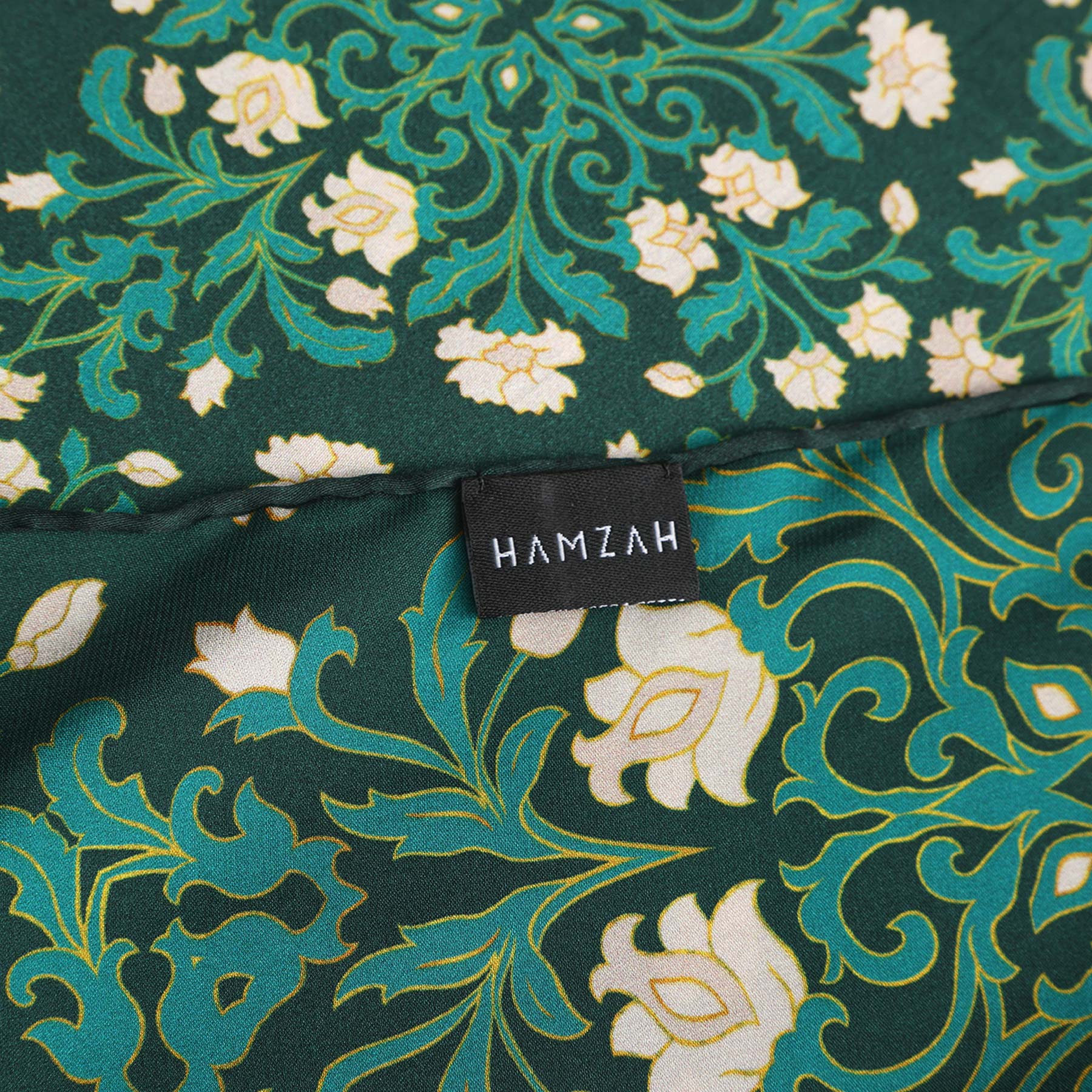 Muguet Satin Silk Scarf
