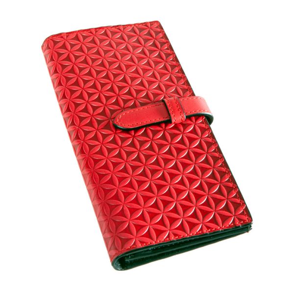 Billetera Freila Flor Roja