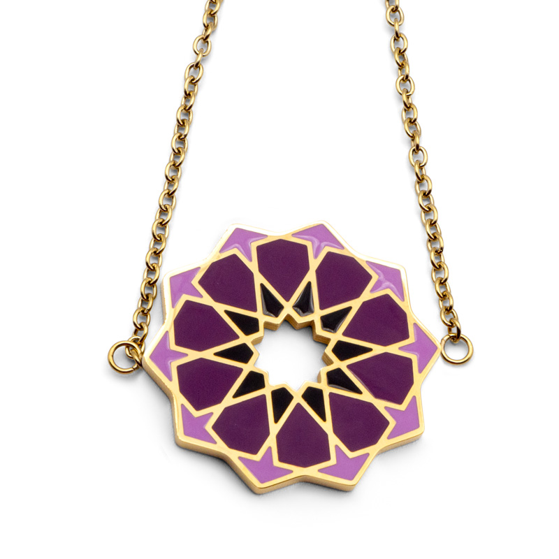 Pulsera Siraj Morado