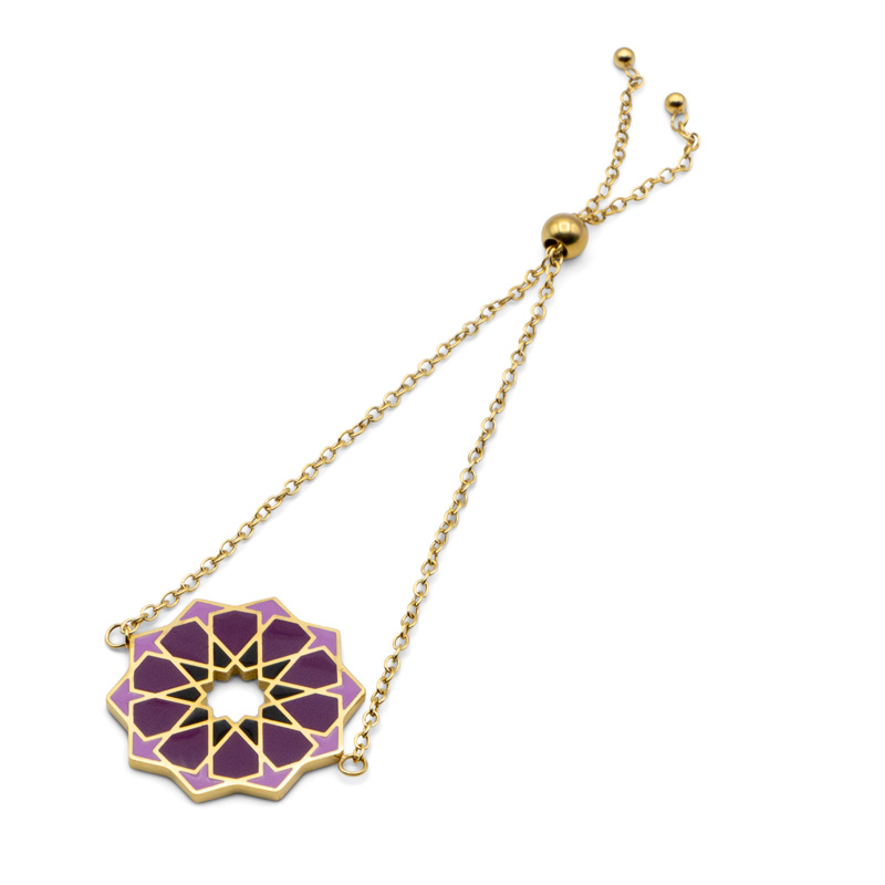 Pulsera Siraj Morado