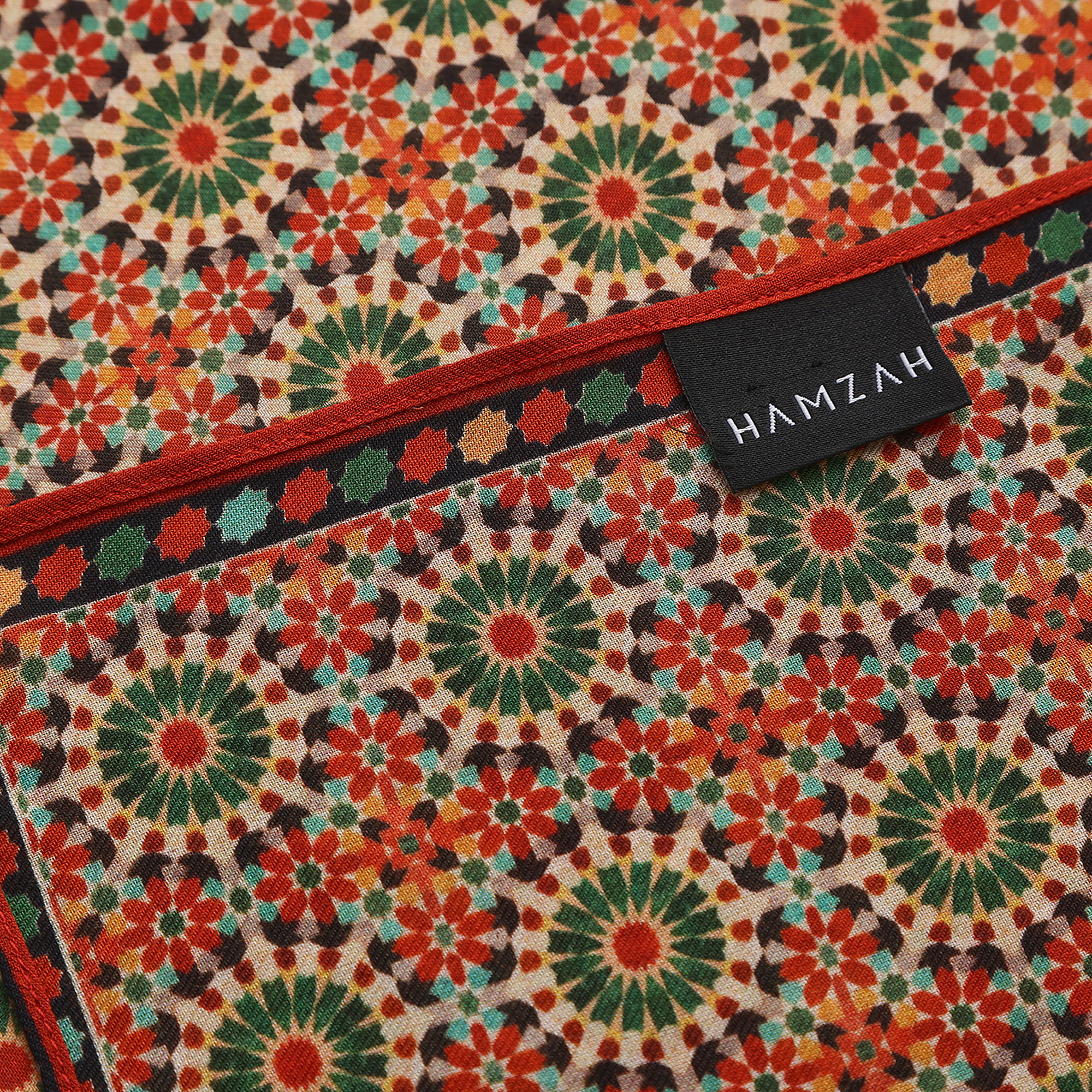Pañuelo Modal Zubaida — detalle del tejido 5