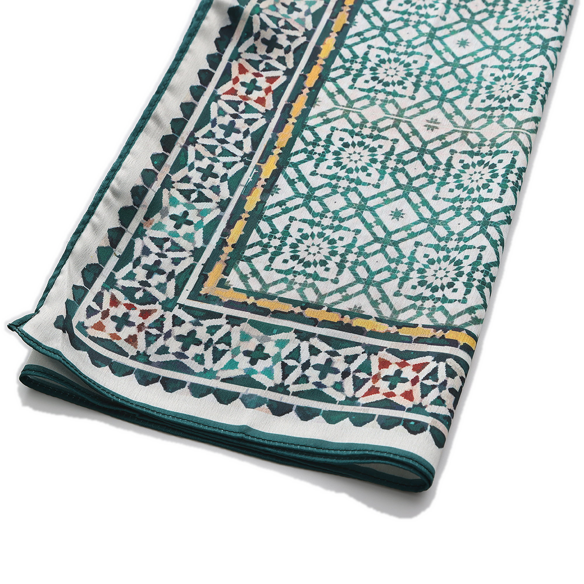 Pañuelo Azahar, Poly Satin, 180 x 65 cm — detalle del tejido 5