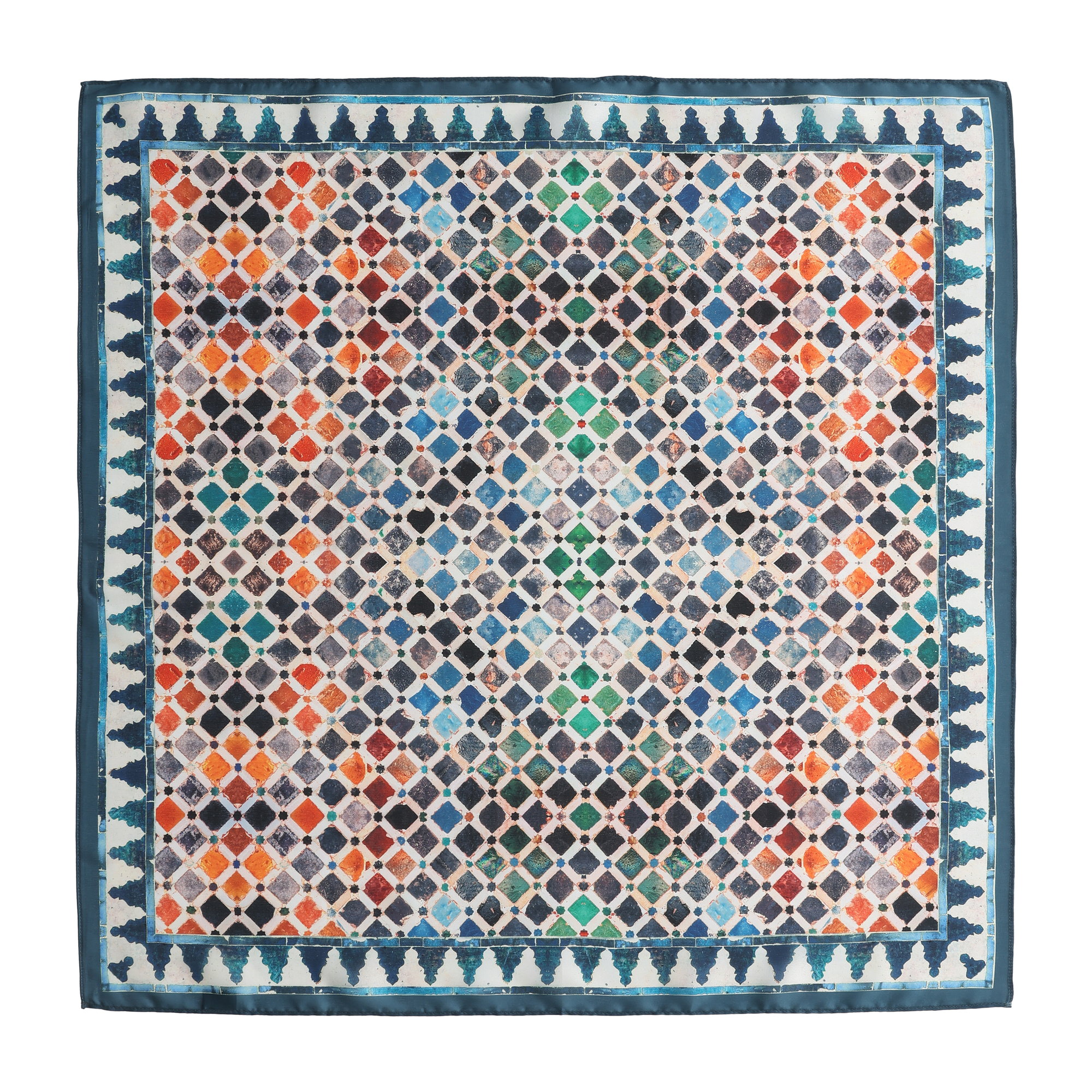 Pañuelo Comares, Poly Satin, 70 x 70 cm — vista 1