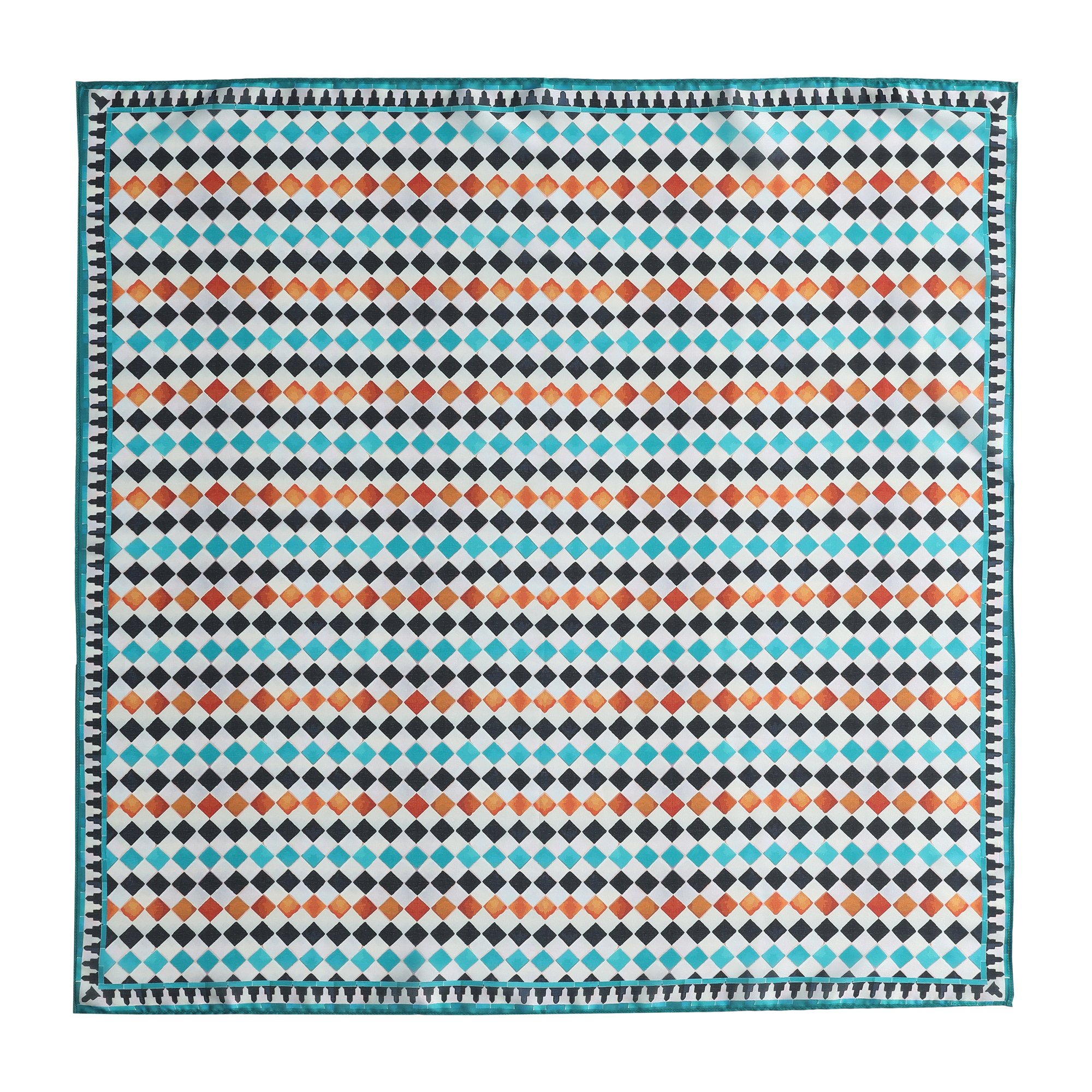 Pañuelo Amira, Poly Satin, 70 x 70 cm — vista 1
