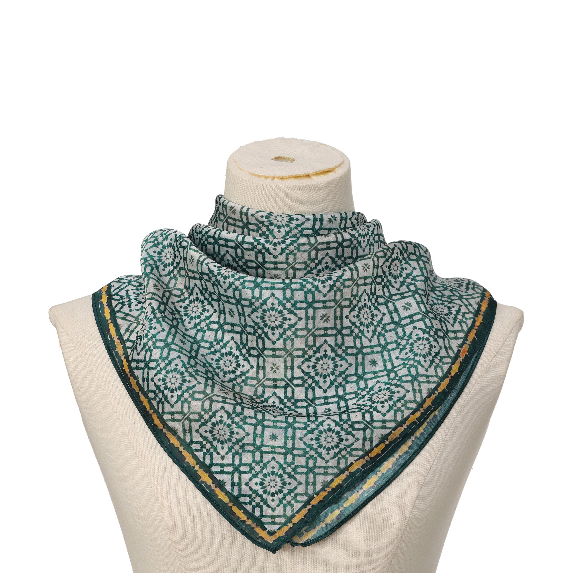 Pañuelo Azahar, Poly Satin, 70 x 70 cm