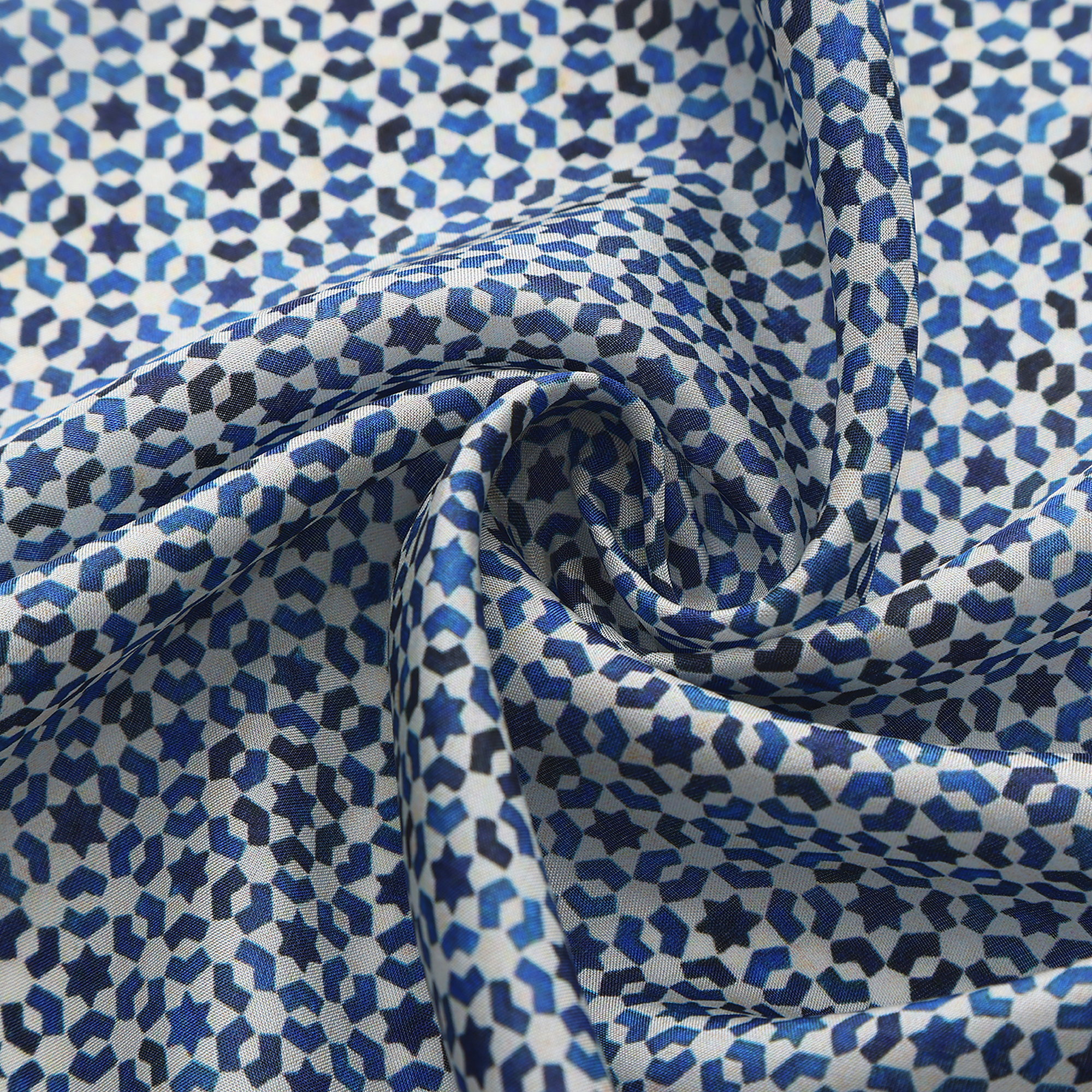 Pañuelo Cuadrado Seda Basma — detalle del tejido 5